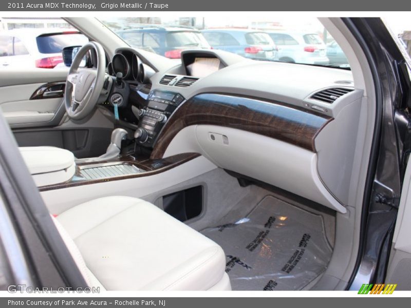 Grigio Metallic / Taupe 2011 Acura MDX Technology