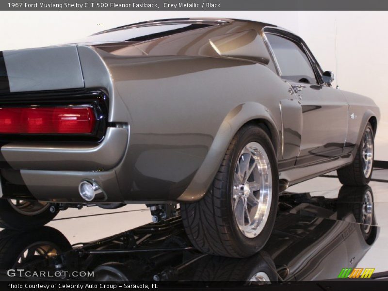 Grey Metallic / Black 1967 Ford Mustang Shelby G.T.500 Eleanor Fastback