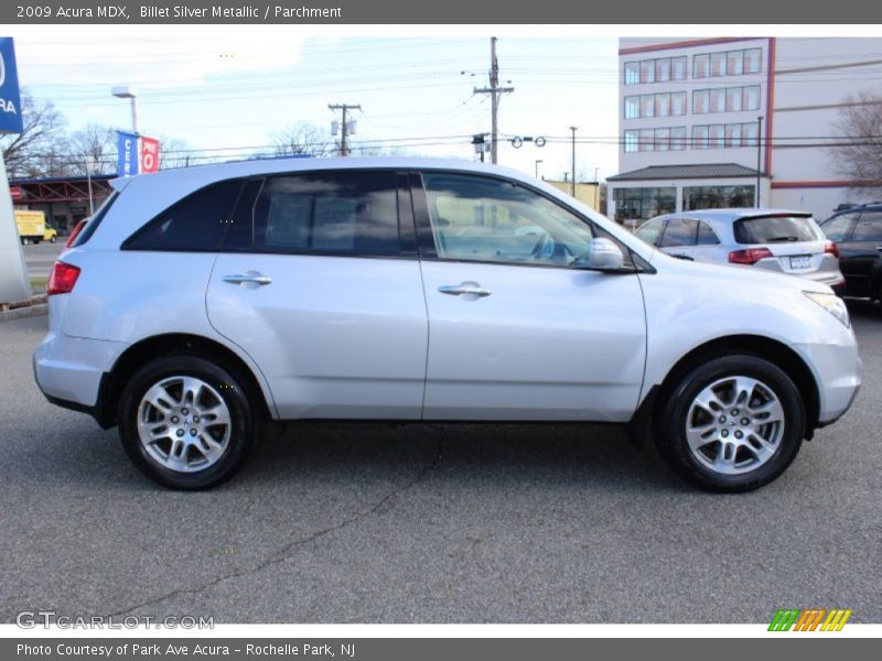 Billet Silver Metallic / Parchment 2009 Acura MDX