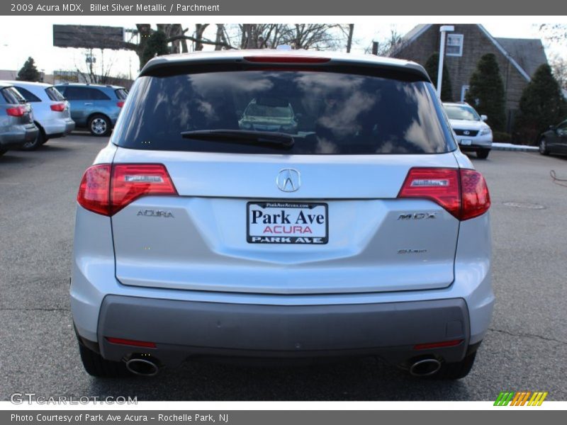 Billet Silver Metallic / Parchment 2009 Acura MDX