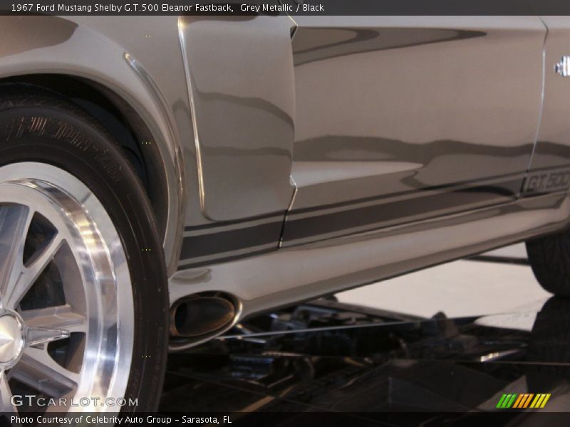 Grey Metallic / Black 1967 Ford Mustang Shelby G.T.500 Eleanor Fastback