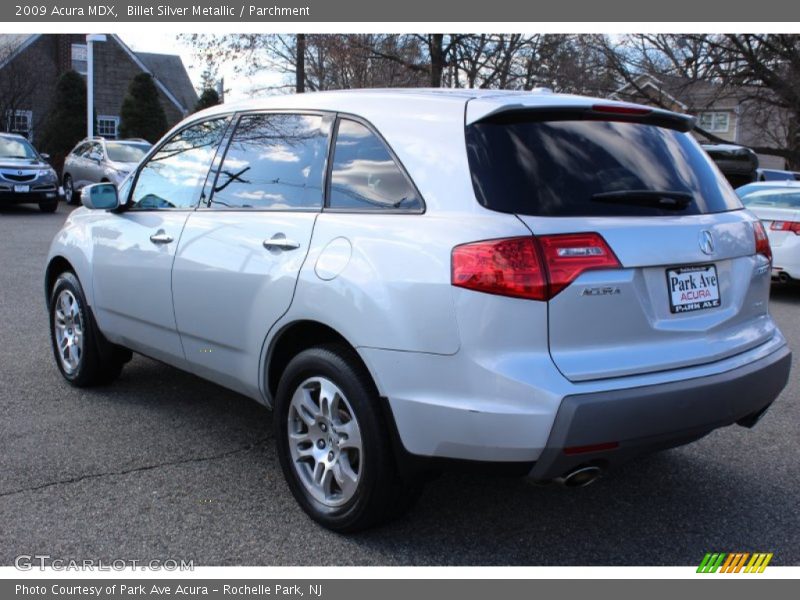 Billet Silver Metallic / Parchment 2009 Acura MDX
