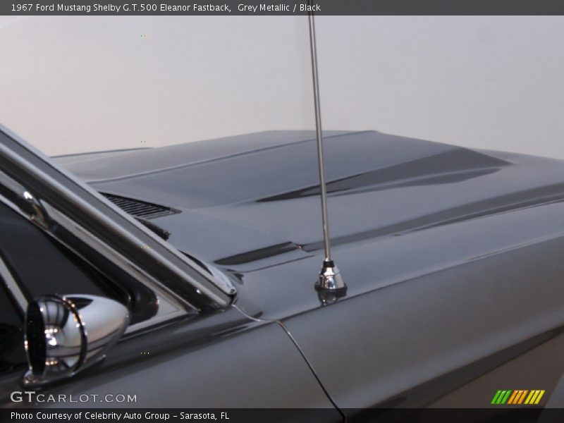 Grey Metallic / Black 1967 Ford Mustang Shelby G.T.500 Eleanor Fastback