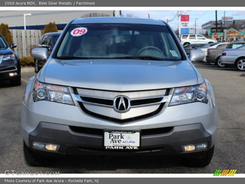 Billet Silver Metallic / Parchment 2009 Acura MDX