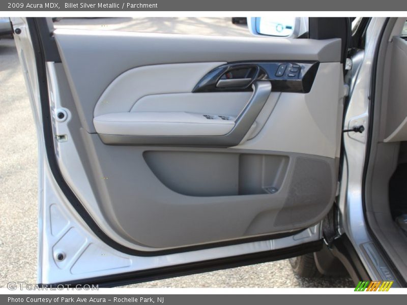Billet Silver Metallic / Parchment 2009 Acura MDX