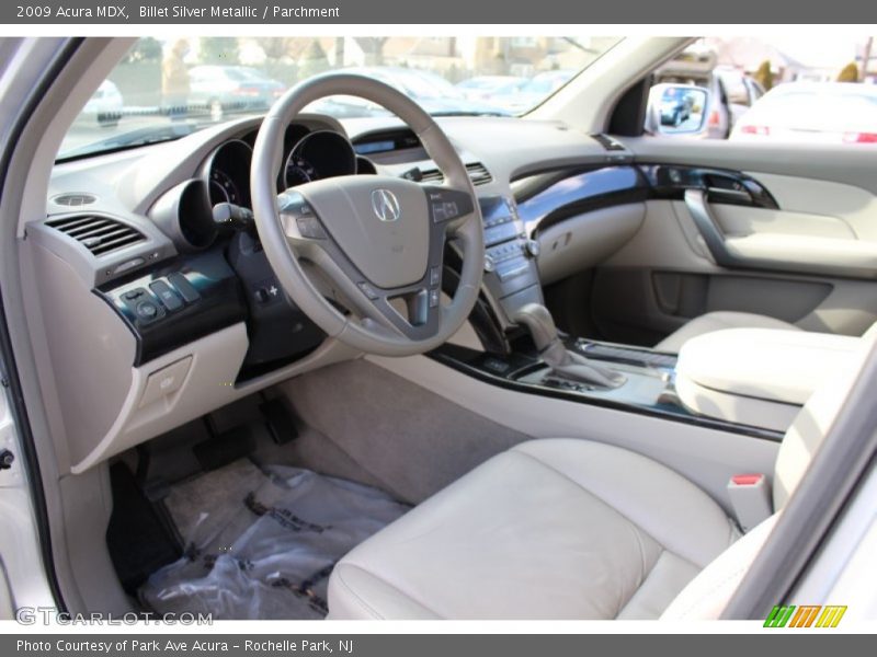Billet Silver Metallic / Parchment 2009 Acura MDX