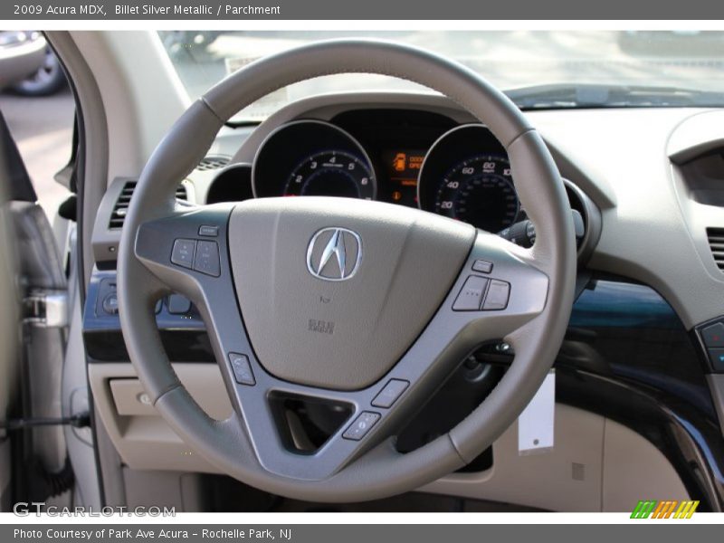 Billet Silver Metallic / Parchment 2009 Acura MDX