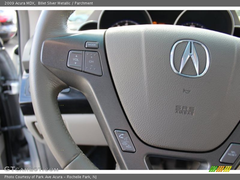 Billet Silver Metallic / Parchment 2009 Acura MDX