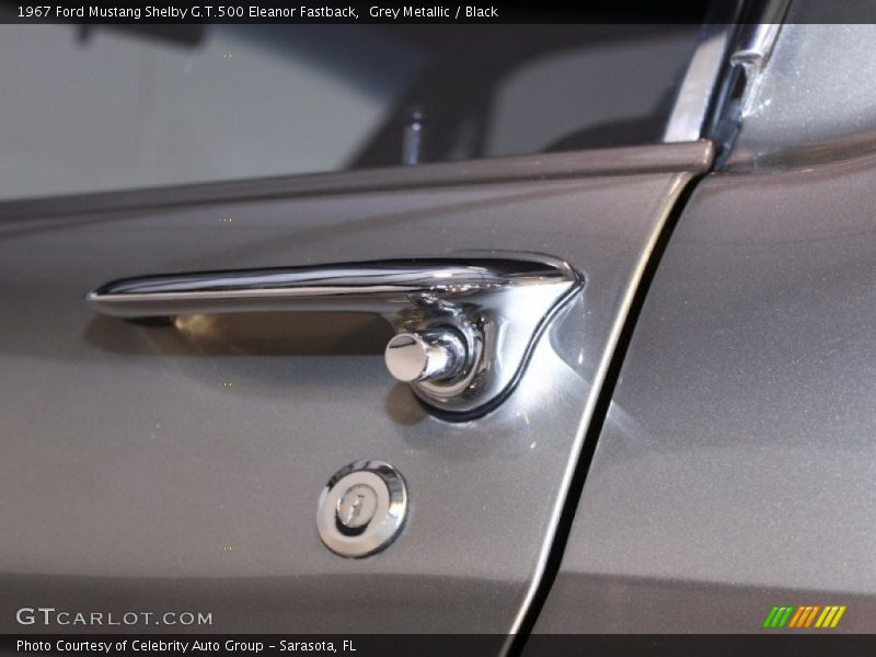 Grey Metallic / Black 1967 Ford Mustang Shelby G.T.500 Eleanor Fastback