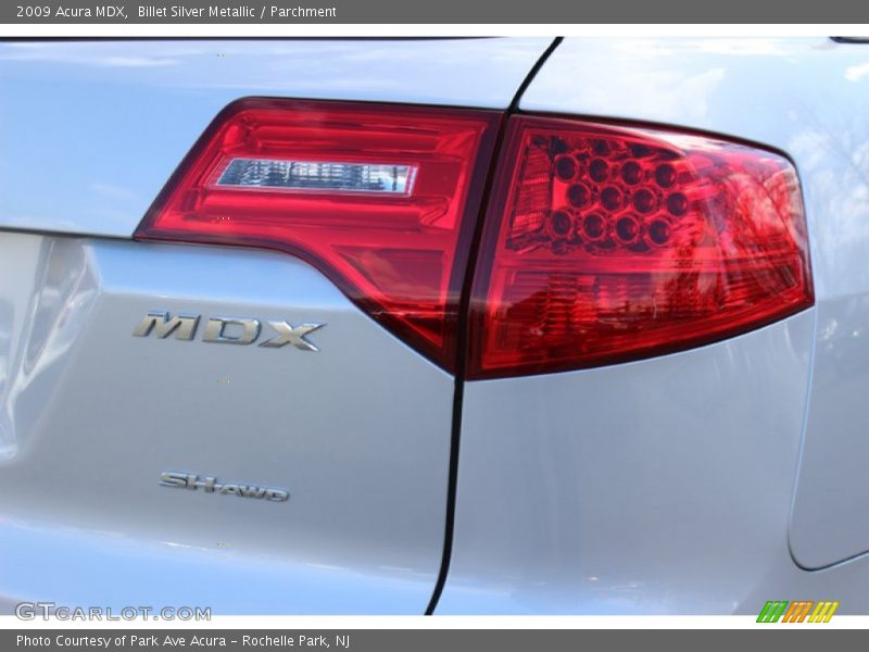Billet Silver Metallic / Parchment 2009 Acura MDX