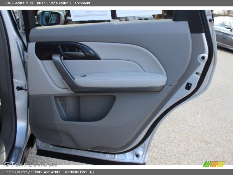 Billet Silver Metallic / Parchment 2009 Acura MDX