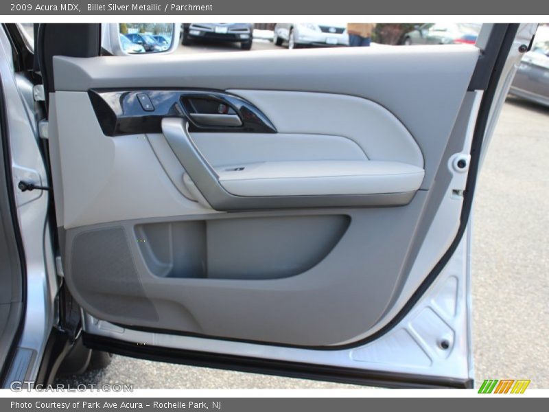 Billet Silver Metallic / Parchment 2009 Acura MDX