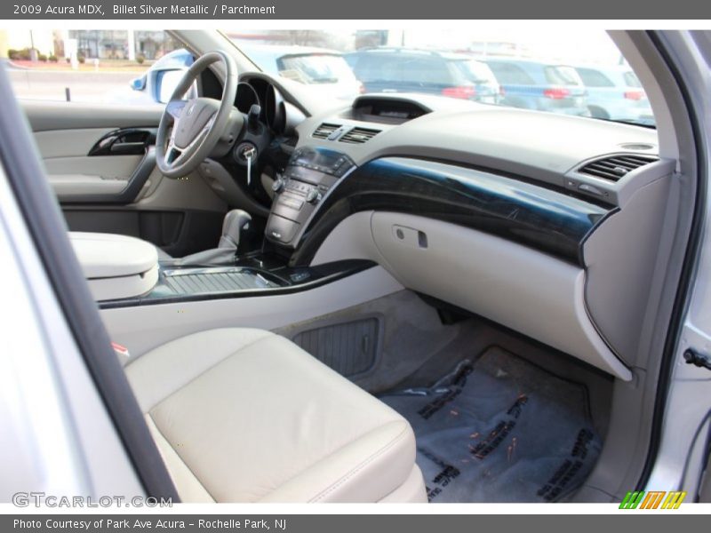 Billet Silver Metallic / Parchment 2009 Acura MDX