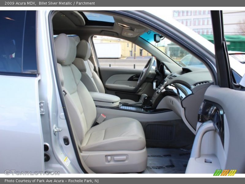 Billet Silver Metallic / Parchment 2009 Acura MDX