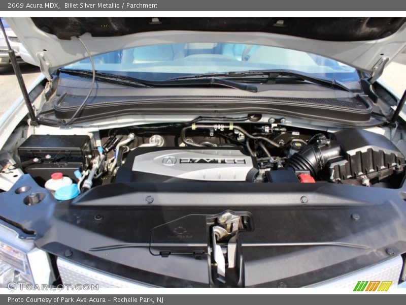 Billet Silver Metallic / Parchment 2009 Acura MDX