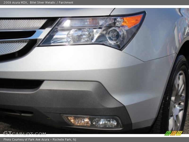Billet Silver Metallic / Parchment 2009 Acura MDX