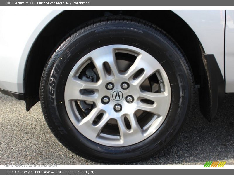Billet Silver Metallic / Parchment 2009 Acura MDX