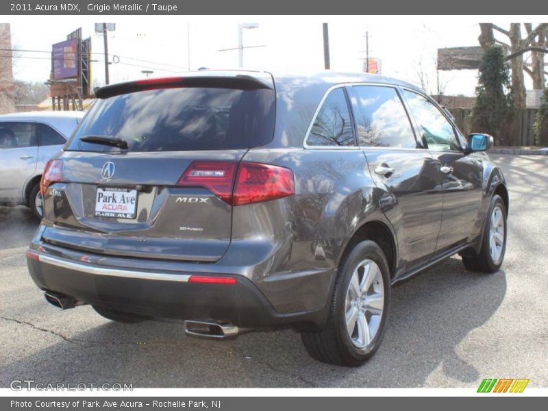 Grigio Metallic / Taupe 2011 Acura MDX