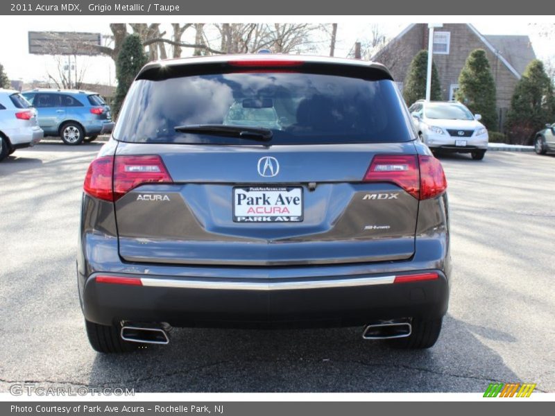 Grigio Metallic / Taupe 2011 Acura MDX