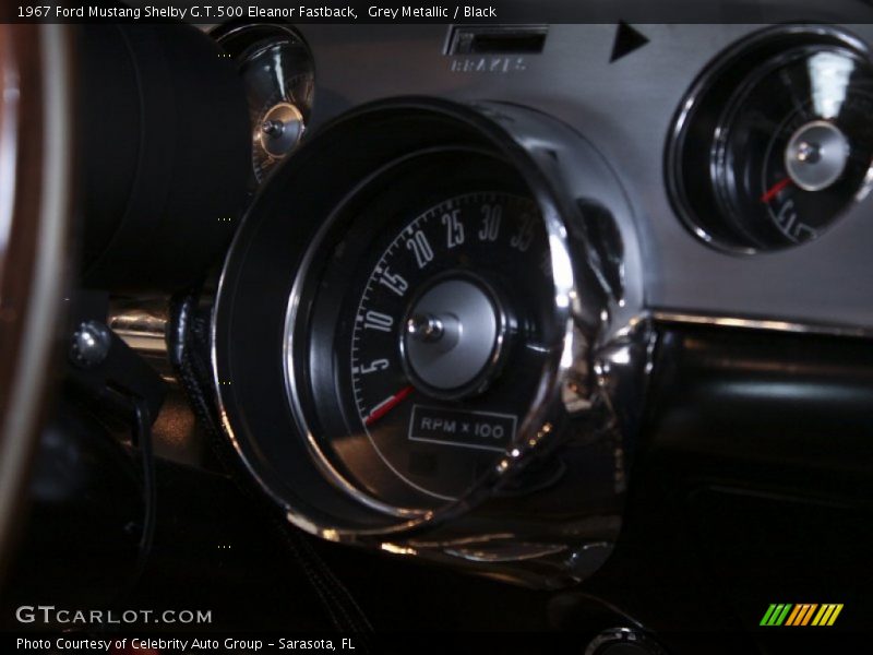 Grey Metallic / Black 1967 Ford Mustang Shelby G.T.500 Eleanor Fastback