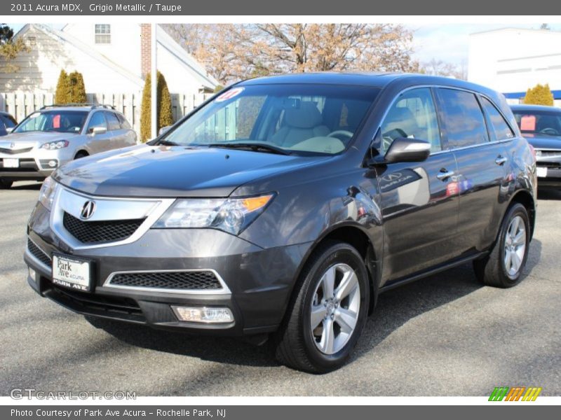Grigio Metallic / Taupe 2011 Acura MDX