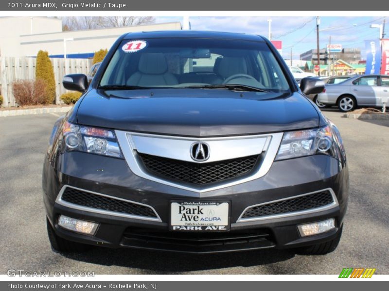 Grigio Metallic / Taupe 2011 Acura MDX