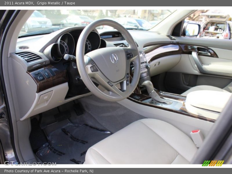Grigio Metallic / Taupe 2011 Acura MDX