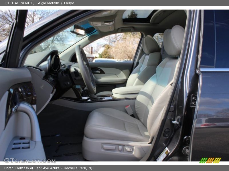Grigio Metallic / Taupe 2011 Acura MDX