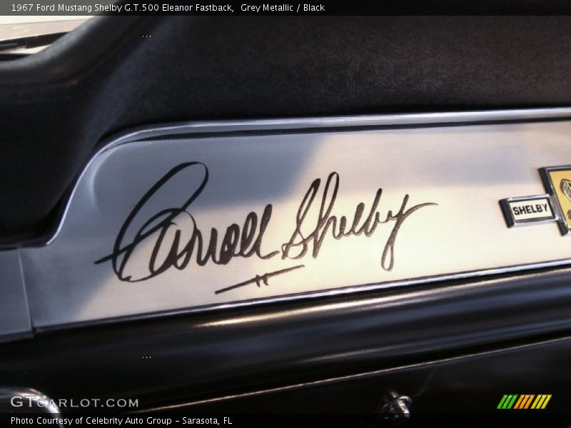 Carroll Shelby signature - 1967 Ford Mustang Shelby G.T.500 Eleanor Fastback