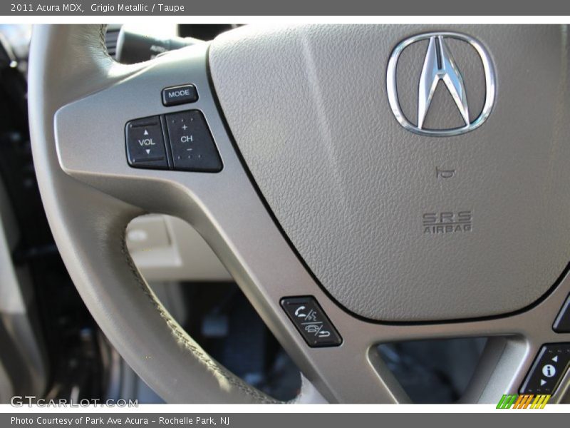 Grigio Metallic / Taupe 2011 Acura MDX