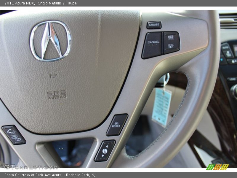 Grigio Metallic / Taupe 2011 Acura MDX