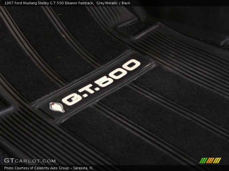 Floor mat - 1967 Ford Mustang Shelby G.T.500 Eleanor Fastback