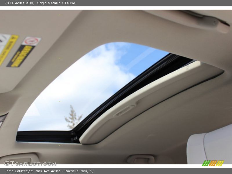 Grigio Metallic / Taupe 2011 Acura MDX