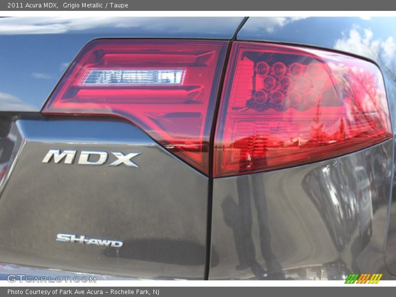 Grigio Metallic / Taupe 2011 Acura MDX