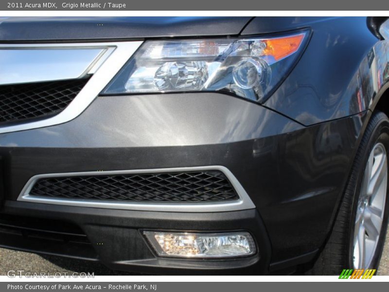 Grigio Metallic / Taupe 2011 Acura MDX
