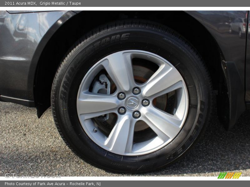 Grigio Metallic / Taupe 2011 Acura MDX