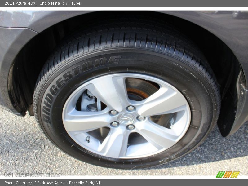 Grigio Metallic / Taupe 2011 Acura MDX