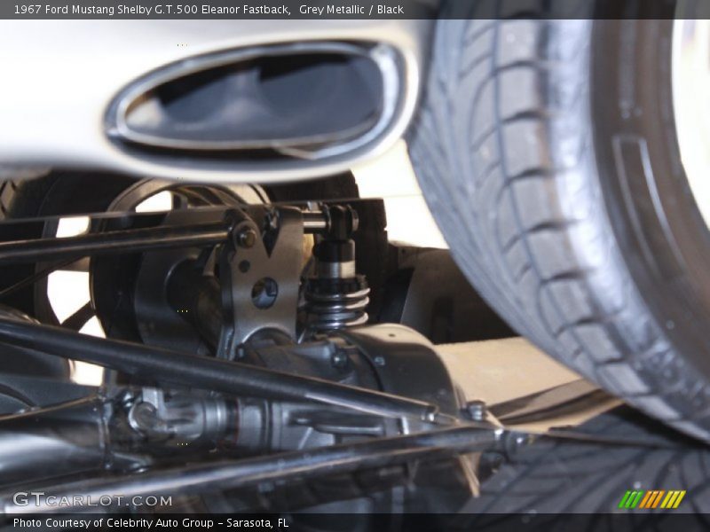 Undercarriage of 1967 Mustang Shelby G.T.500 Eleanor Fastback