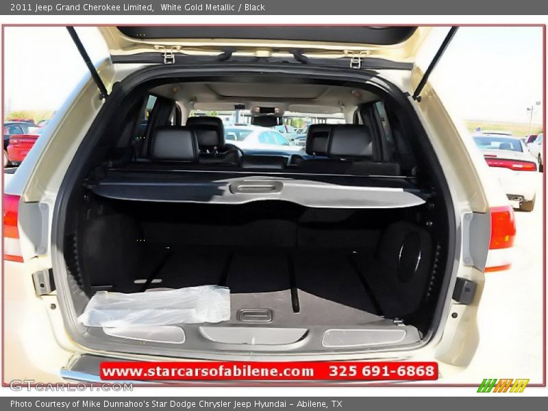 White Gold Metallic / Black 2011 Jeep Grand Cherokee Limited