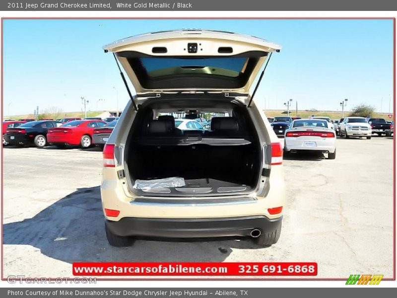 White Gold Metallic / Black 2011 Jeep Grand Cherokee Limited