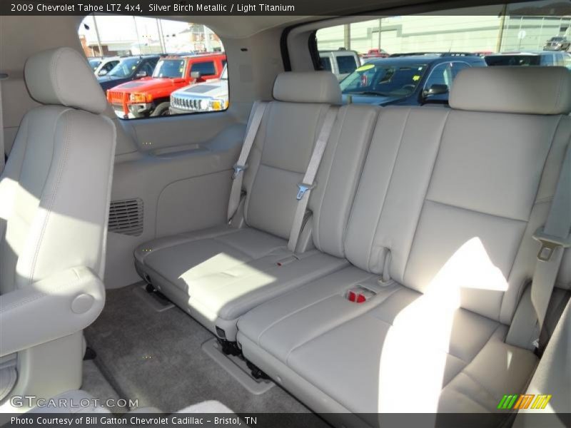 Silver Birch Metallic / Light Titanium 2009 Chevrolet Tahoe LTZ 4x4