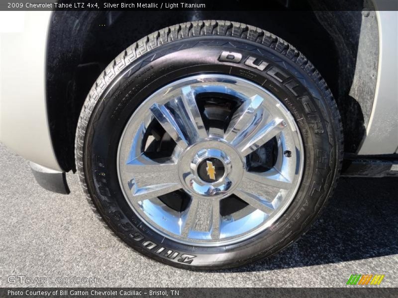 Silver Birch Metallic / Light Titanium 2009 Chevrolet Tahoe LTZ 4x4