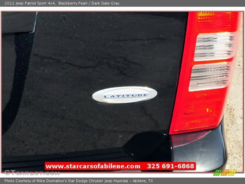 Blackberry Pearl / Dark Slate Gray 2011 Jeep Patriot Sport 4x4