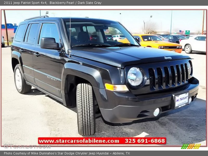 Blackberry Pearl / Dark Slate Gray 2011 Jeep Patriot Sport 4x4