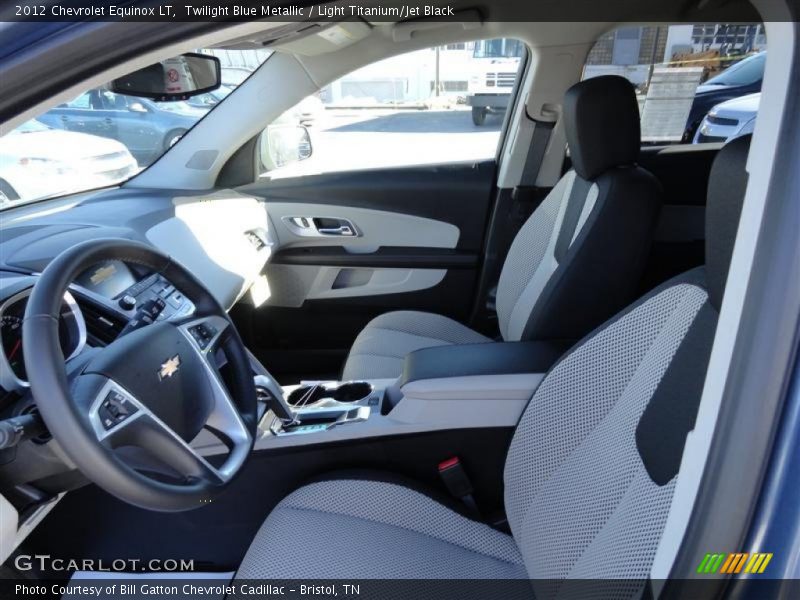 Twilight Blue Metallic / Light Titanium/Jet Black 2012 Chevrolet Equinox LT