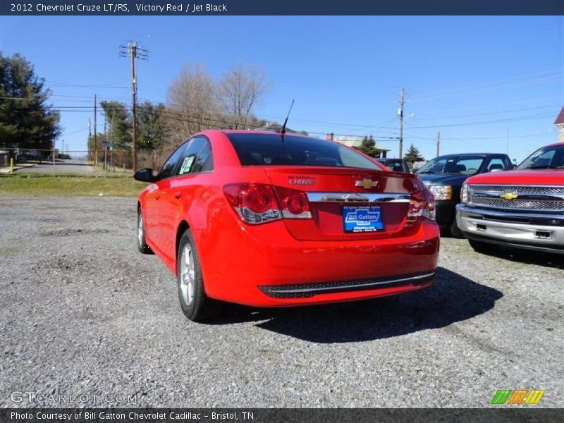 Victory Red / Jet Black 2012 Chevrolet Cruze LT/RS