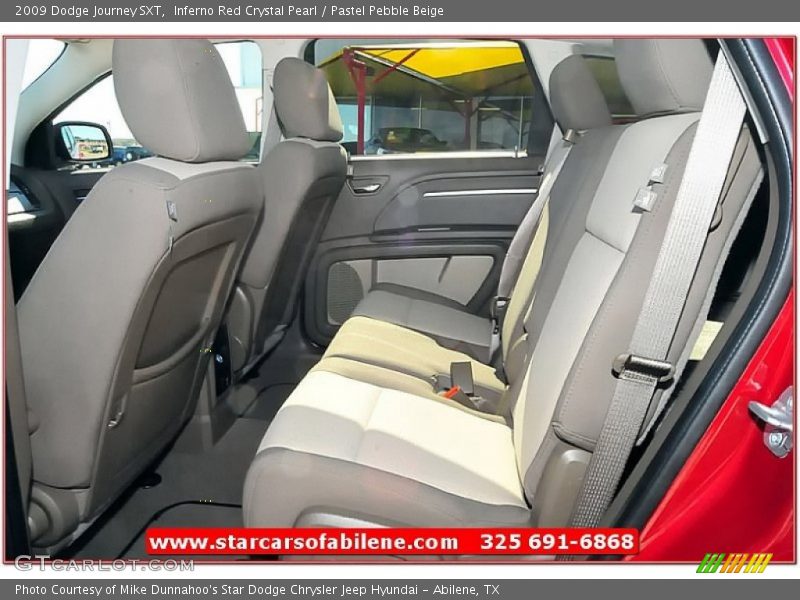 Inferno Red Crystal Pearl / Pastel Pebble Beige 2009 Dodge Journey SXT