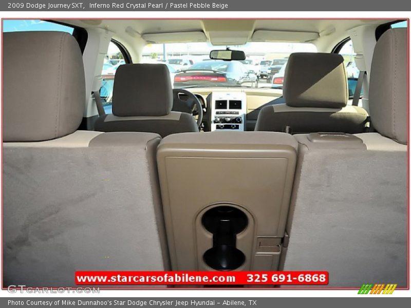 Inferno Red Crystal Pearl / Pastel Pebble Beige 2009 Dodge Journey SXT