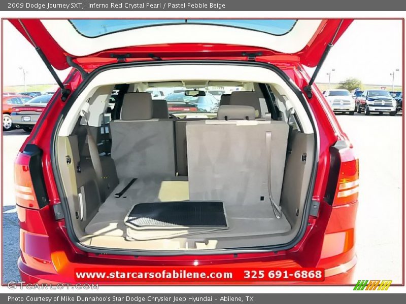 Inferno Red Crystal Pearl / Pastel Pebble Beige 2009 Dodge Journey SXT