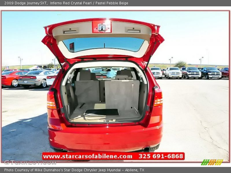 Inferno Red Crystal Pearl / Pastel Pebble Beige 2009 Dodge Journey SXT